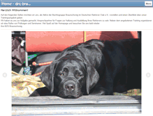 Tablet Screenshot of drc-braunschweig.de